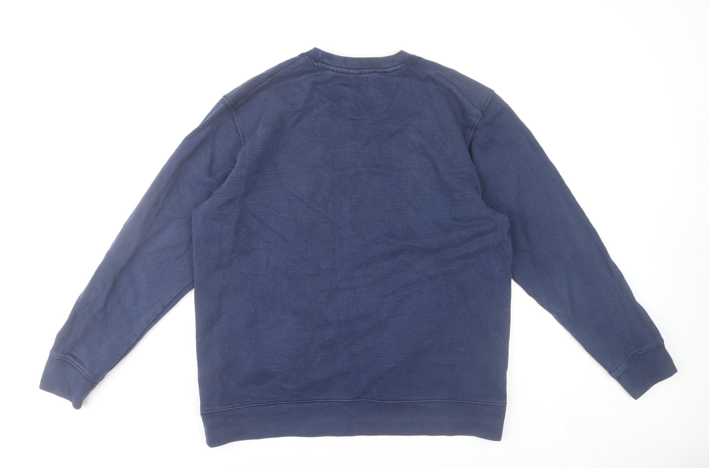 Mens UK Size L adidas Blue Pullover Sweatshirt