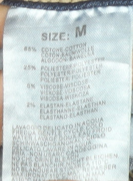 Riosis Premium Women Blue Distressed Skinny Jeans Size M