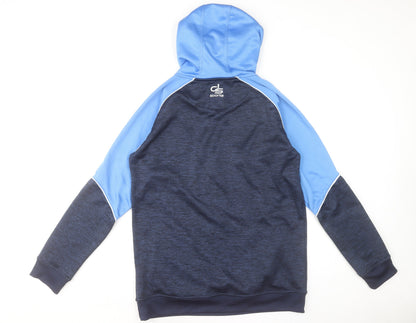 CS Sports Men's Blue Pullover Hoodie L Basketball Club Sweatshirt