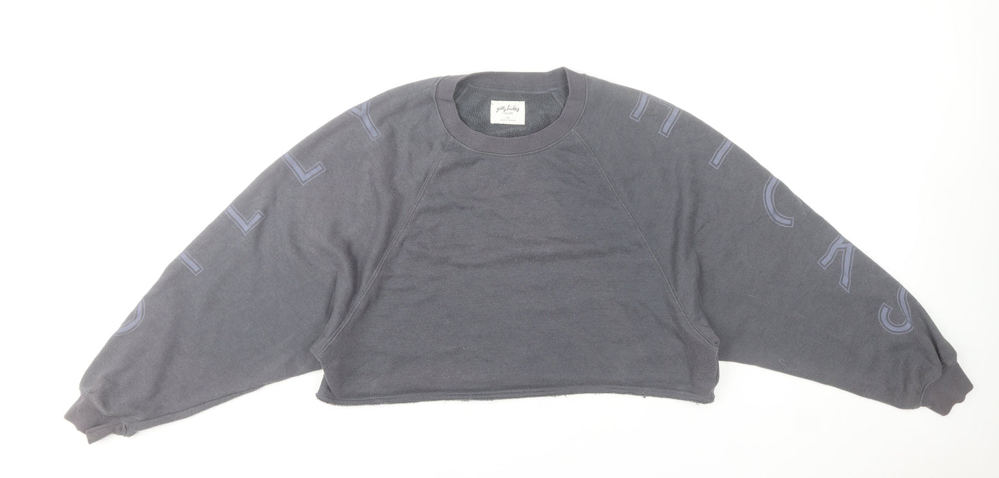 Gilly Hicks by Hollister Women’s Grey Pullover Sweatshirt XS Relaxed Fit
