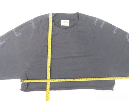 Gilly Hicks by Hollister Women’s Grey Pullover Sweatshirt XS Relaxed Fit
