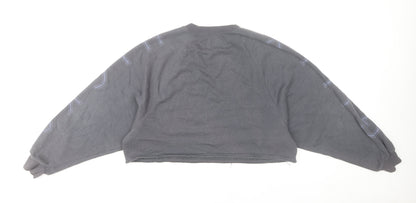 Gilly Hicks by Hollister Women’s Grey Pullover Sweatshirt XS Relaxed Fit