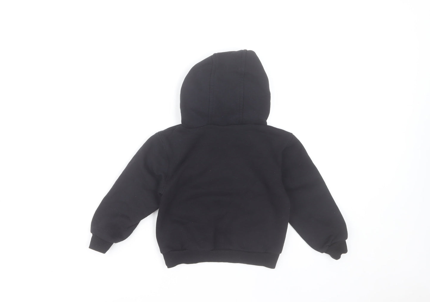 Nike Unisex Baby Black Pullover Hoodie Jumper 18-24 Months Fleece Sportswear