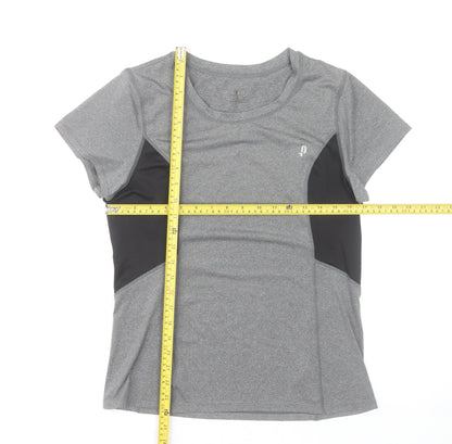 Penn Womens Grey Short Sleeve Sports T-Shirt Size S