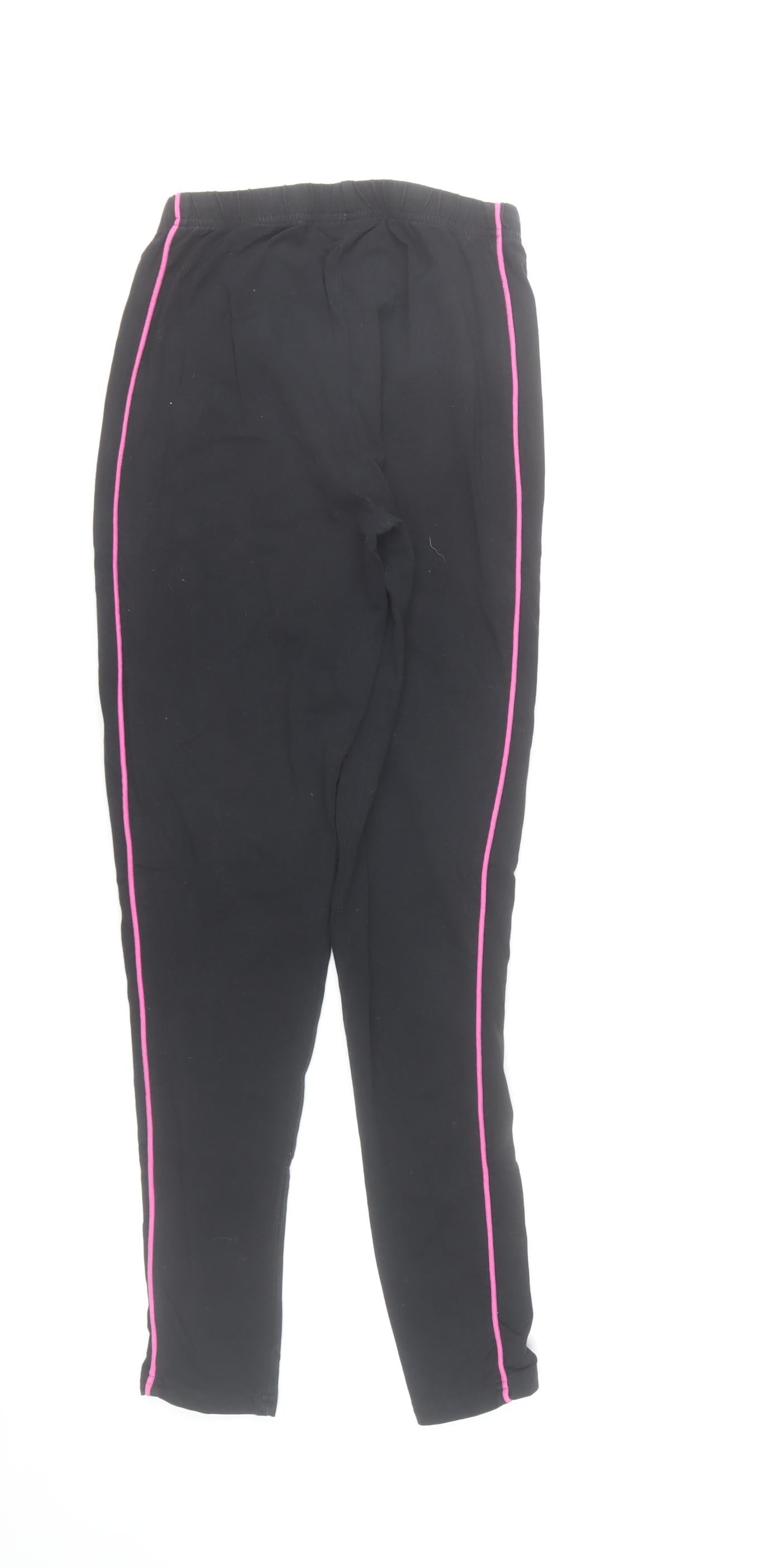 Womens UK Size XS Diesel  Leggings Black Leggings