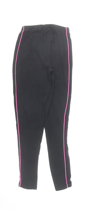 Womens UK Size XS Diesel  Leggings Black Leggings