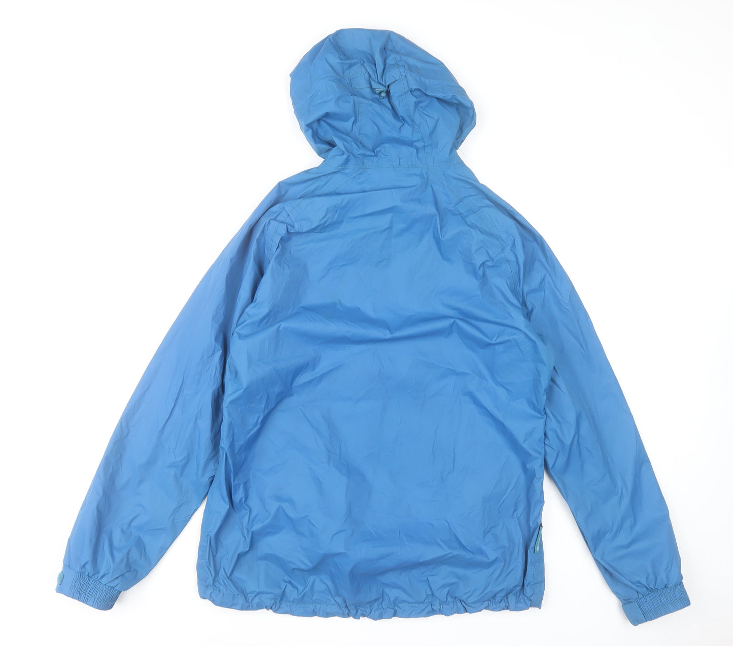 Mountain Warehouse Women Blue Size 14 Waterproof Rain Coat Jacket