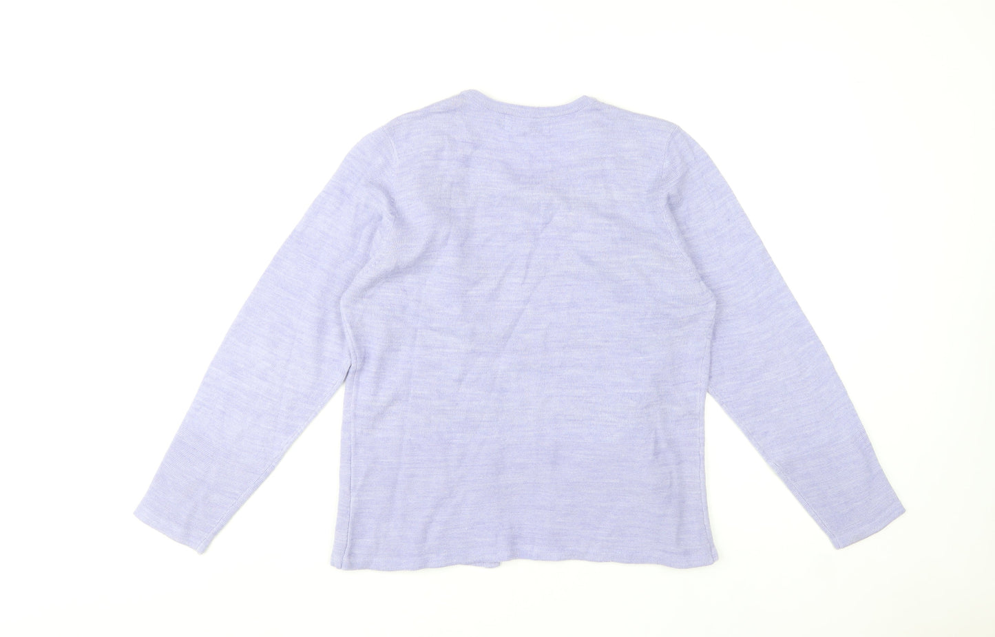 Honor Millburn Women's Purple Small Knit Cardigan Jumper 10-12