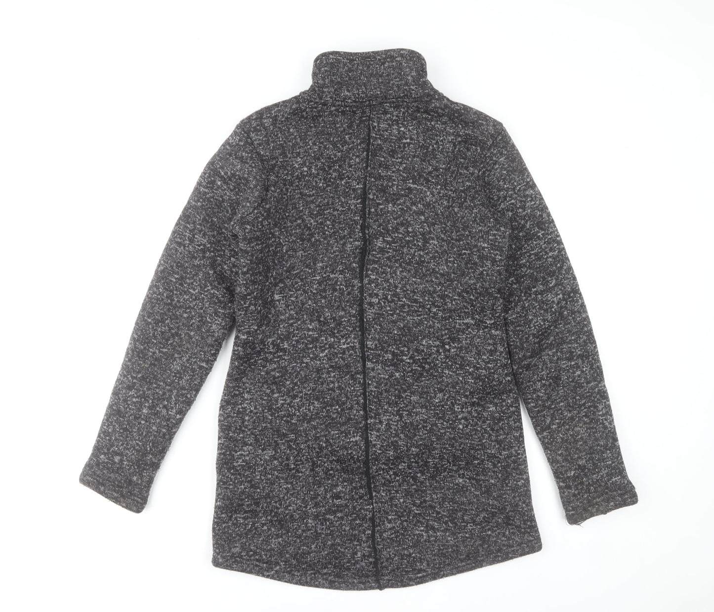 Avalanche Womens Grey Full Zip Fleece Jacket Size S