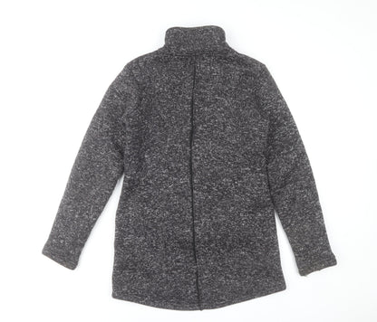 Avalanche Womens Grey Full Zip Fleece Jacket Size S