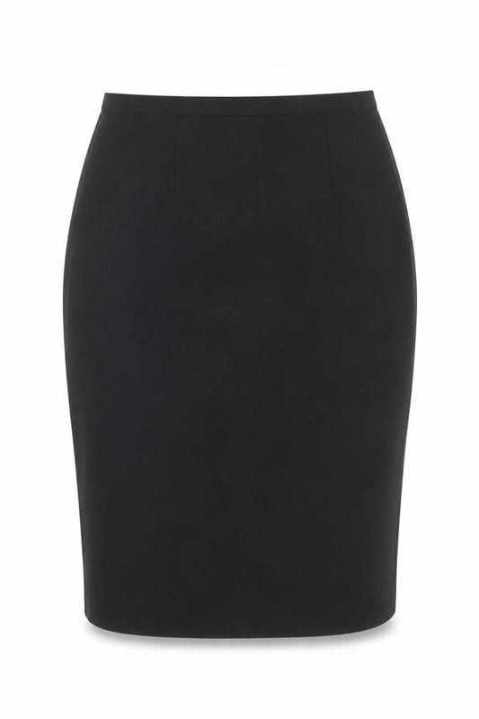 St. Bernard Women's Black Size 12 Pencil Knee Length Skirt