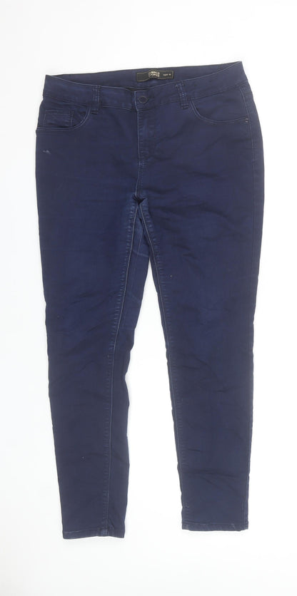 Dunnes Stores Women’s Blue Skinny Jeans Size 12 Slim Fit Denim