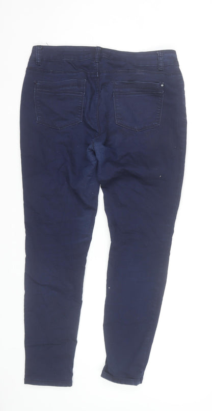 Dunnes Stores Women’s Blue Skinny Jeans Size 12 Slim Fit Denim