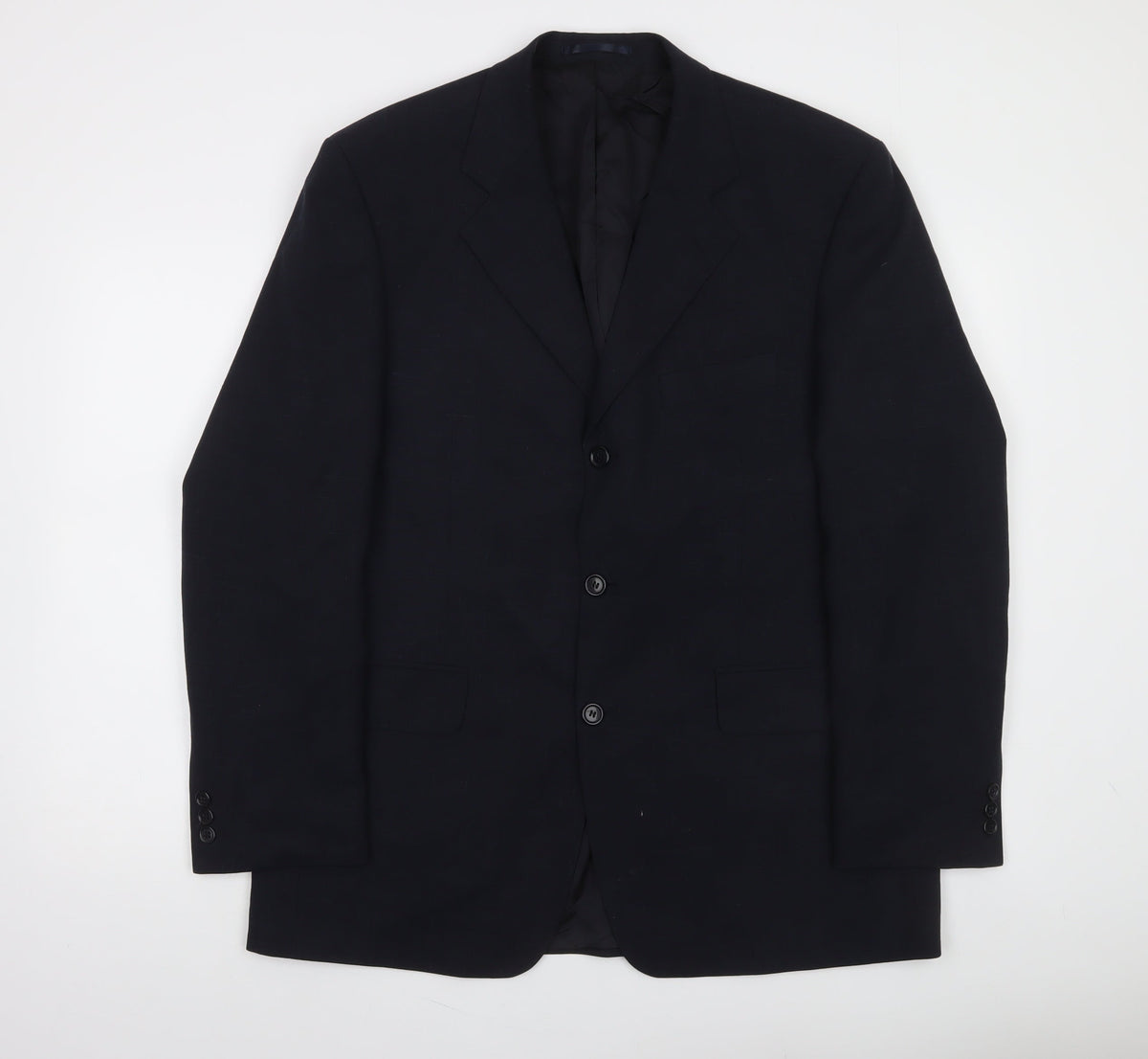 Mens UK Size 42 Burton Regular Black Suit Jacket