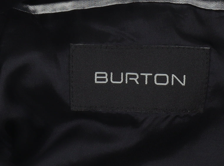 Mens UK Size 42 Burton Regular Black Suit Jacket