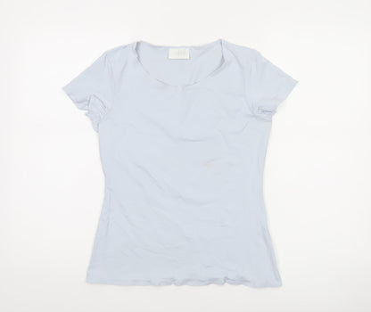 Savida Women's Grey Short Sleeve Fitted T-Shirt Size 10