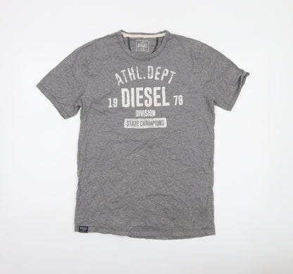 Mens UK Size M Diesel Grey  T-Shirt