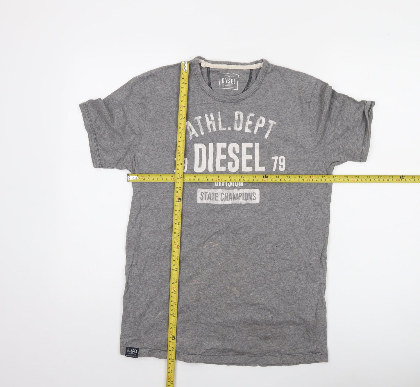 Mens UK Size M Diesel Grey  T-Shirt