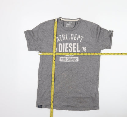 Mens UK Size M Diesel Grey  T-Shirt