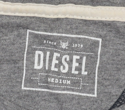Mens UK Size M Diesel Grey  T-Shirt
