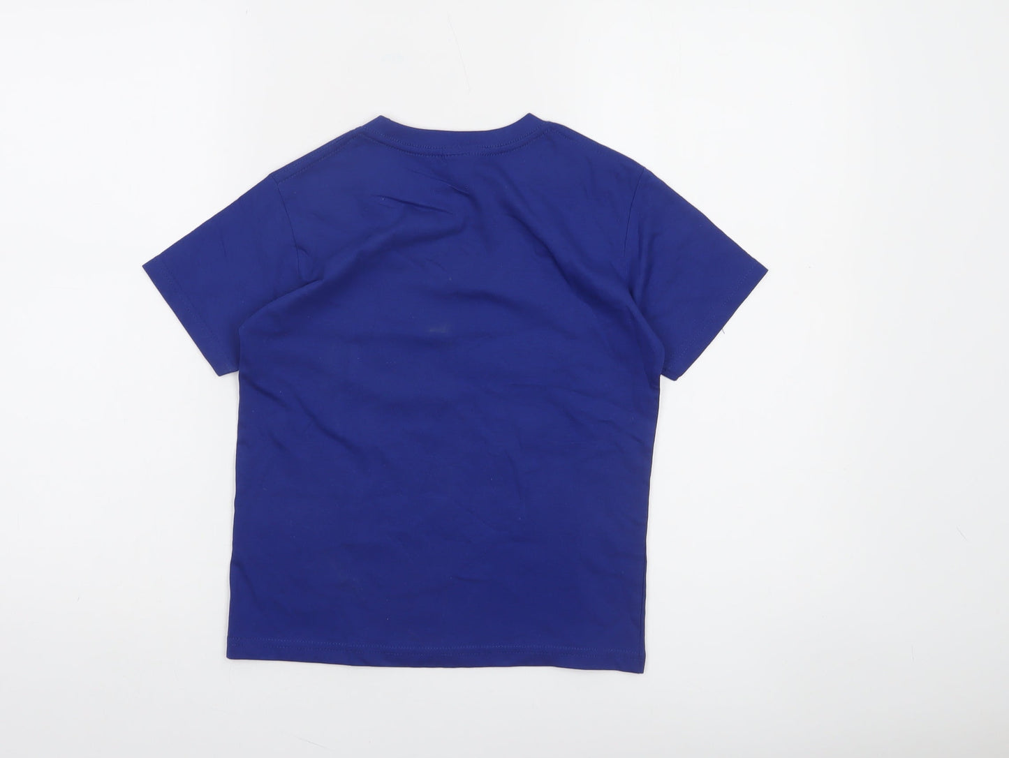 S Designs Boys Blue Byron Bay Australia Graphic T-Shirt Size 8 Cotton