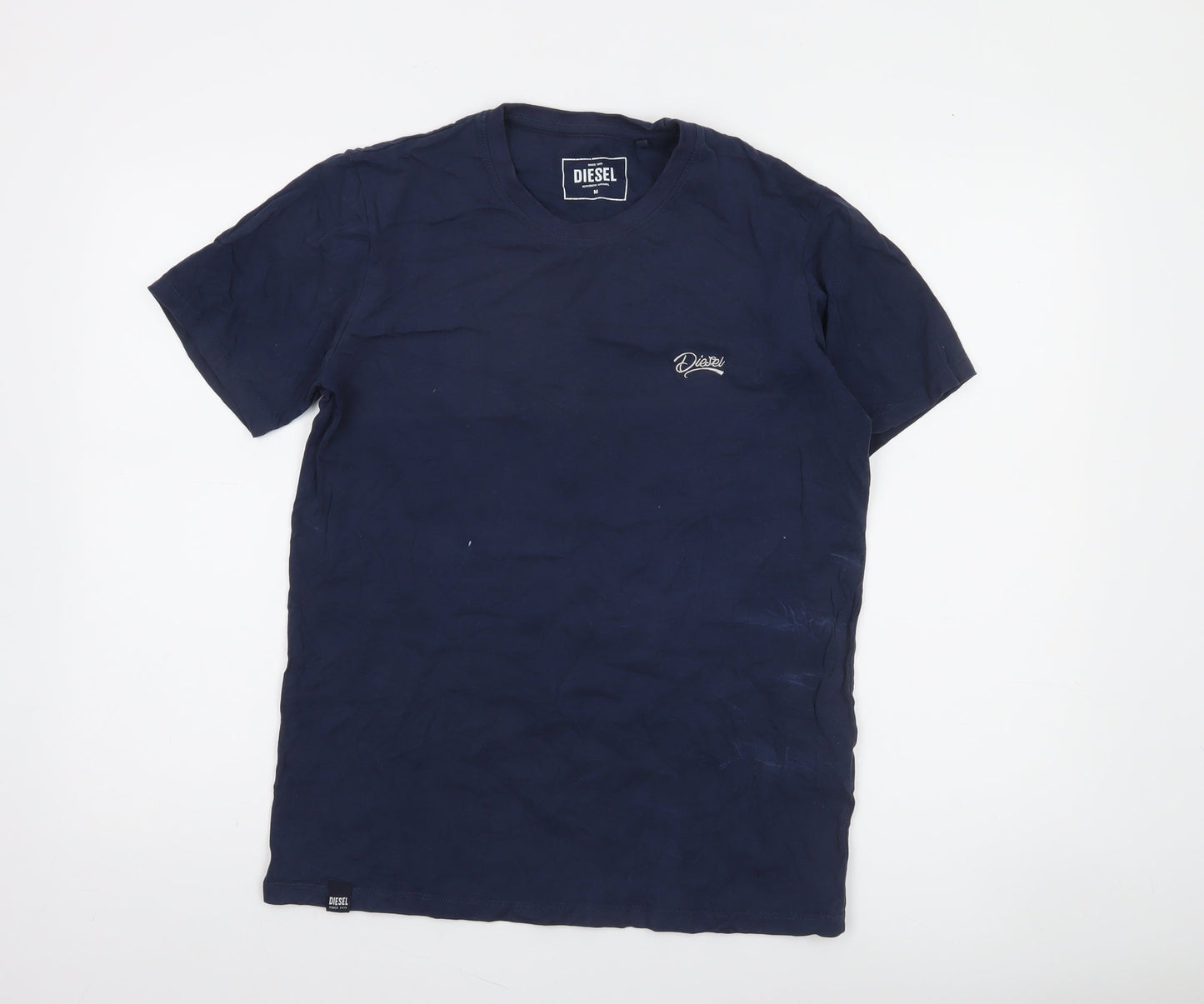 Mens UK Size M Diesel Blue  T-Shirt