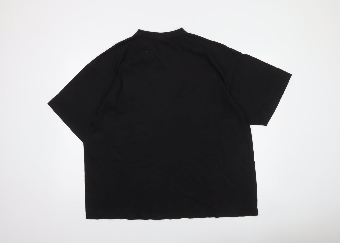 Hanes Mens Black 2XL Looney Tunes V-Neck Graphic T-Shirt