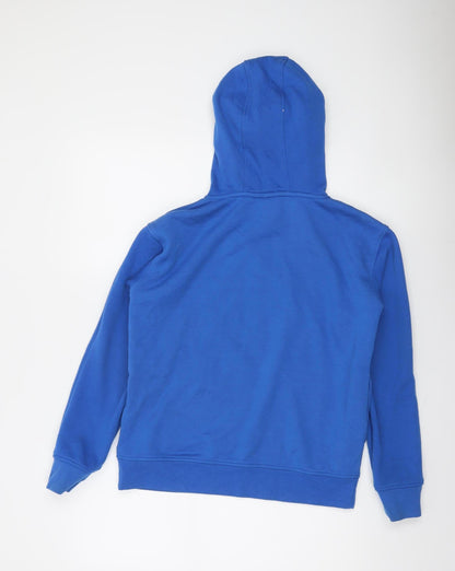 Disney Women's Blue Stitch Pullover Hoodie XS Hooded Sweatshirt