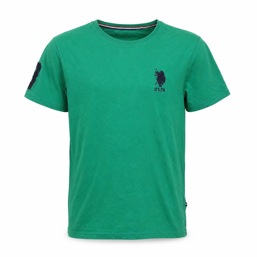 Mens UK Size S U.S. Polo Assn. Green  T-Shirt