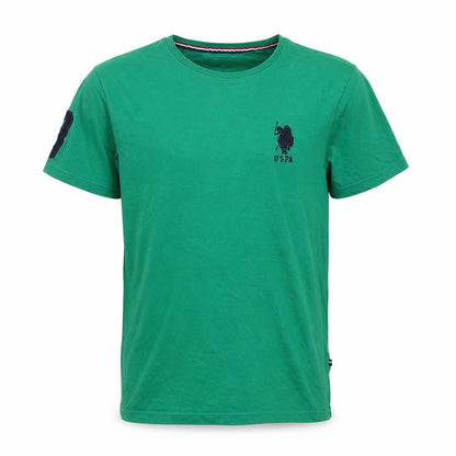 Mens UK Size S U.S. Polo Assn. Green  T-Shirt