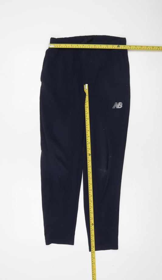 New Balance Men's Blue Jogger Trousers Size S