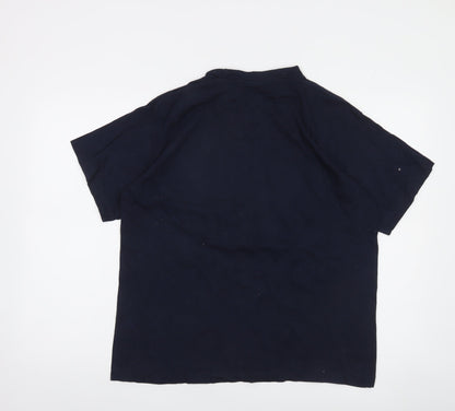 Atlantees Men’s Blue 50 Years Funny Graphic Short Sleeve T-Shirt Size L