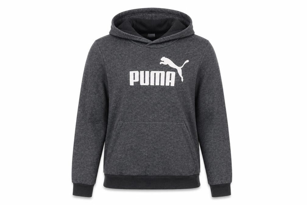Womens UK Size 12 PUMA Grey Pullover Hoodie