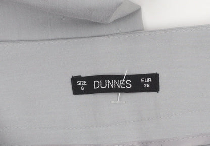 Dunnes Women Grey Size 8 Bootcut Dress Trousers