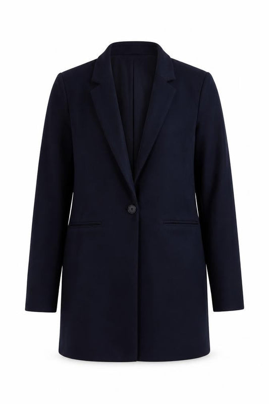 Vero Moda Women's Blue Long Tailored Blazer Size 10