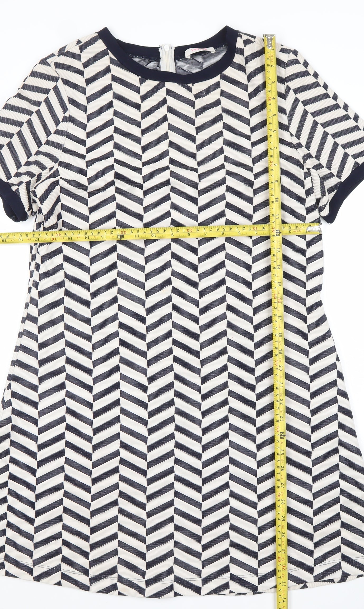 Savida Women’s Multicoloured Size 14 A-Line Knit Dress