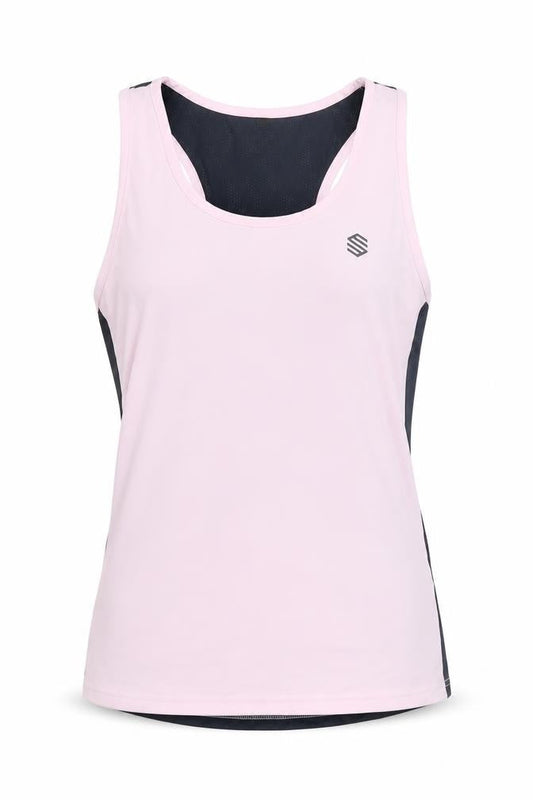 Siroko Sportswear Women's Pink Running Tank Top M Polyester Blend