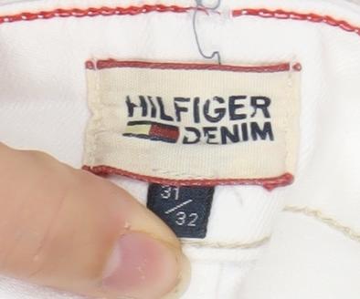 Hilfiger Denim Women's White Skinny Jeans Size 31 Slim Fit