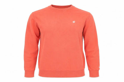 Womens UK Size L Superdry Orange Pullover Sweatshirt