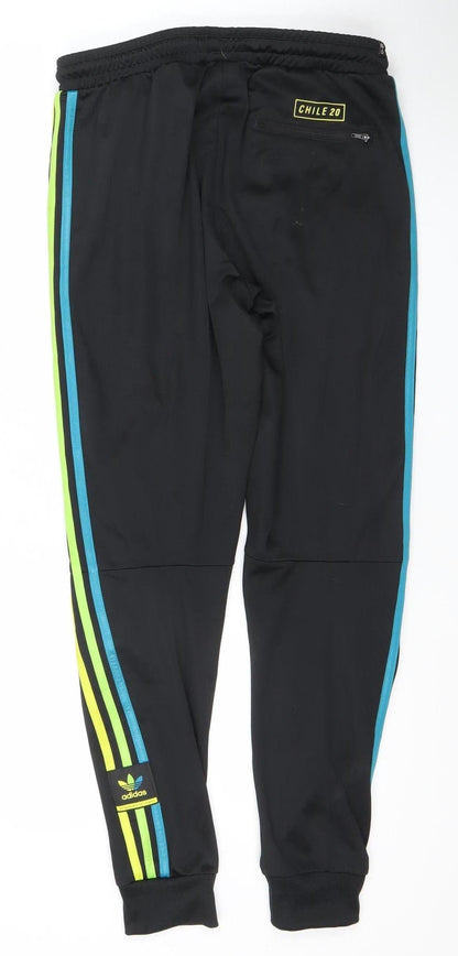Adidas Men's Black Chile 20 Jogger Trousers Size M