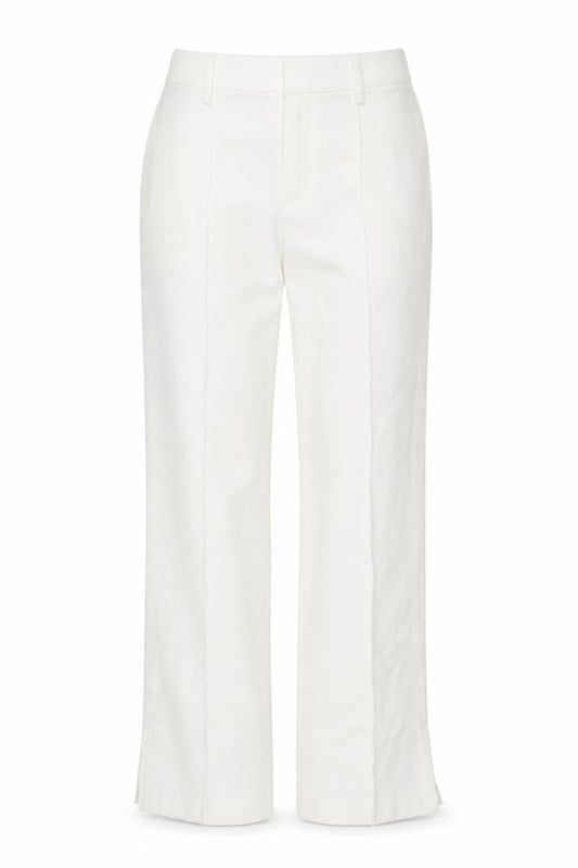 Womens UK Size 12 MNG Regular Fit BusinessFormal Ivory Trousers