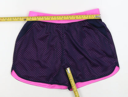 St. Bernard for Dunnes Stores Womens Purple Biker Active Shorts Size 25in Waist