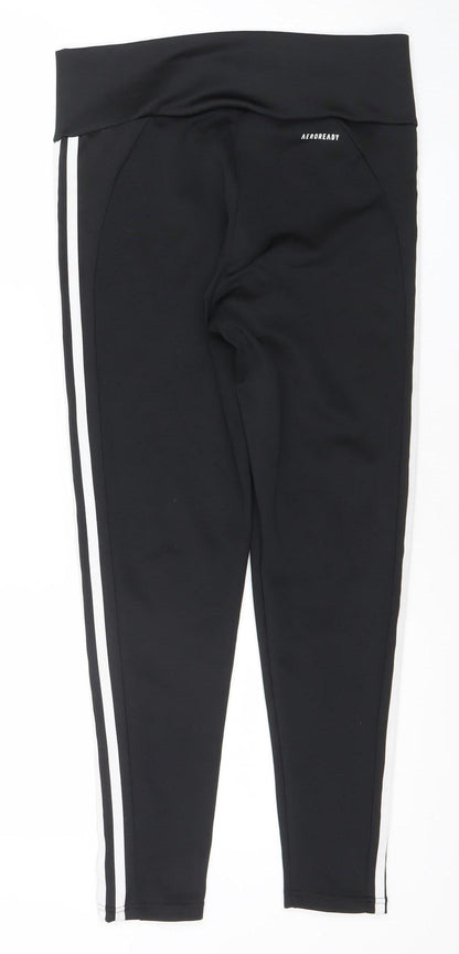 Adidas Women's Black AEROREADY Side Stripe Active Leggings M