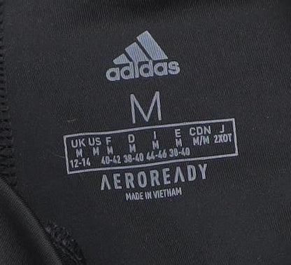 Adidas Women's Black AEROREADY Side Stripe Active Leggings M