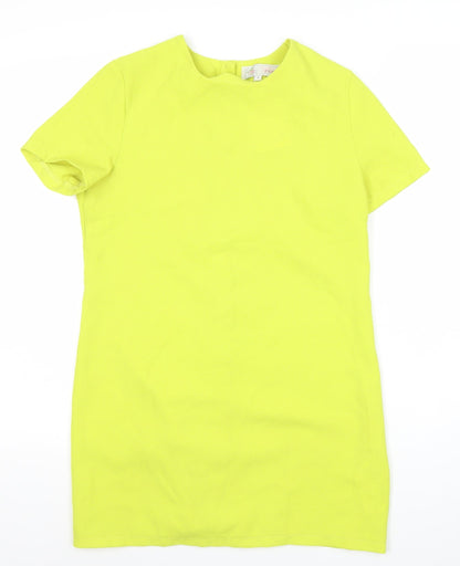 Cameo Rose Women’s Yellow Short Sleeve Shift Dress Size 8
