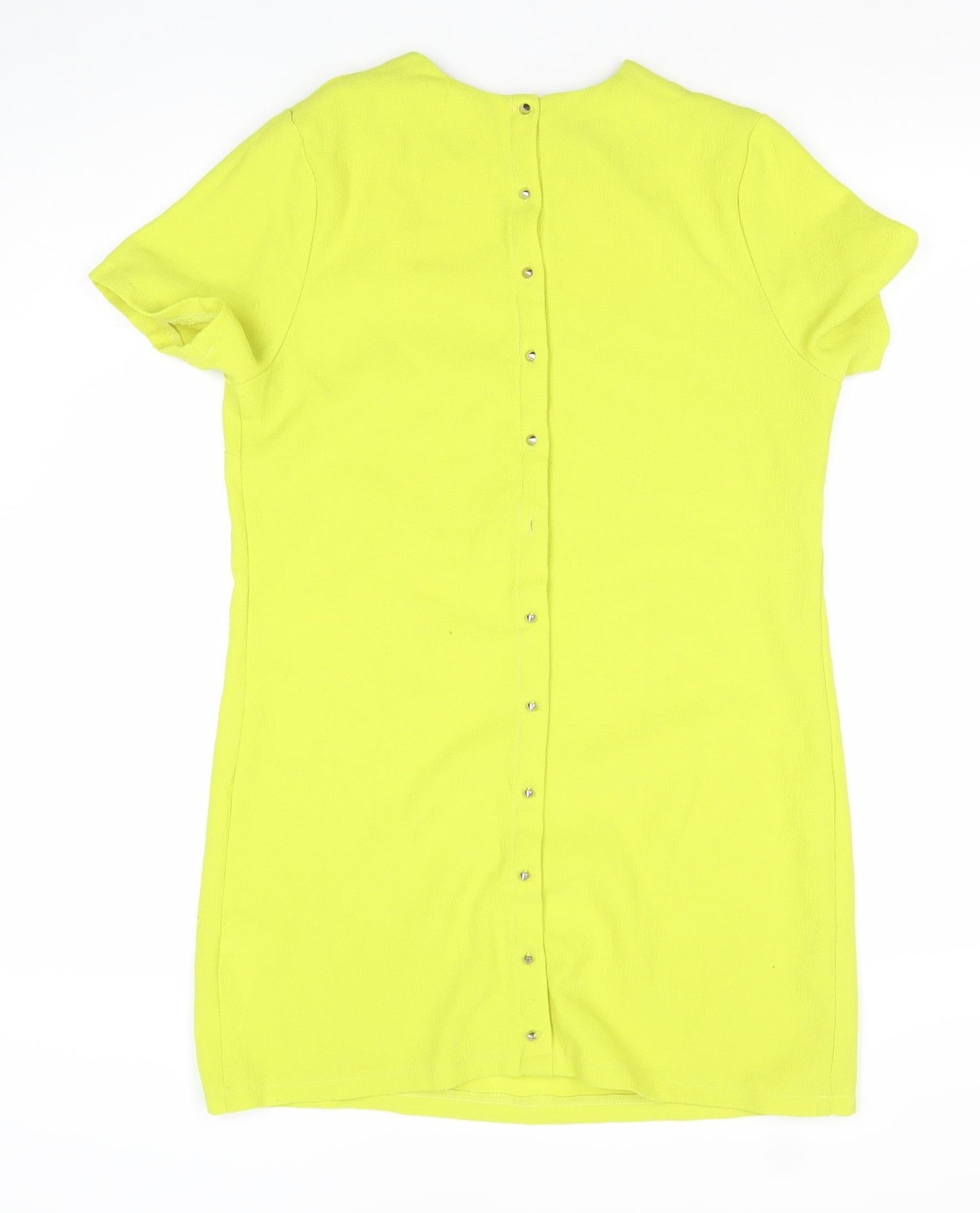 Cameo Rose Women’s Yellow Short Sleeve Shift Dress Size 8