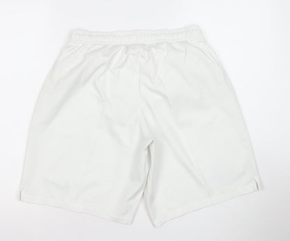 Nike Manchester United Men's White Dri-FIT Football Shorts L