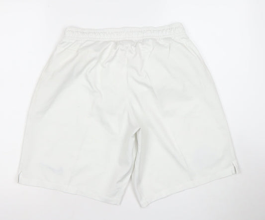 Nike Manchester United Men's White Dri-FIT Football Shorts L