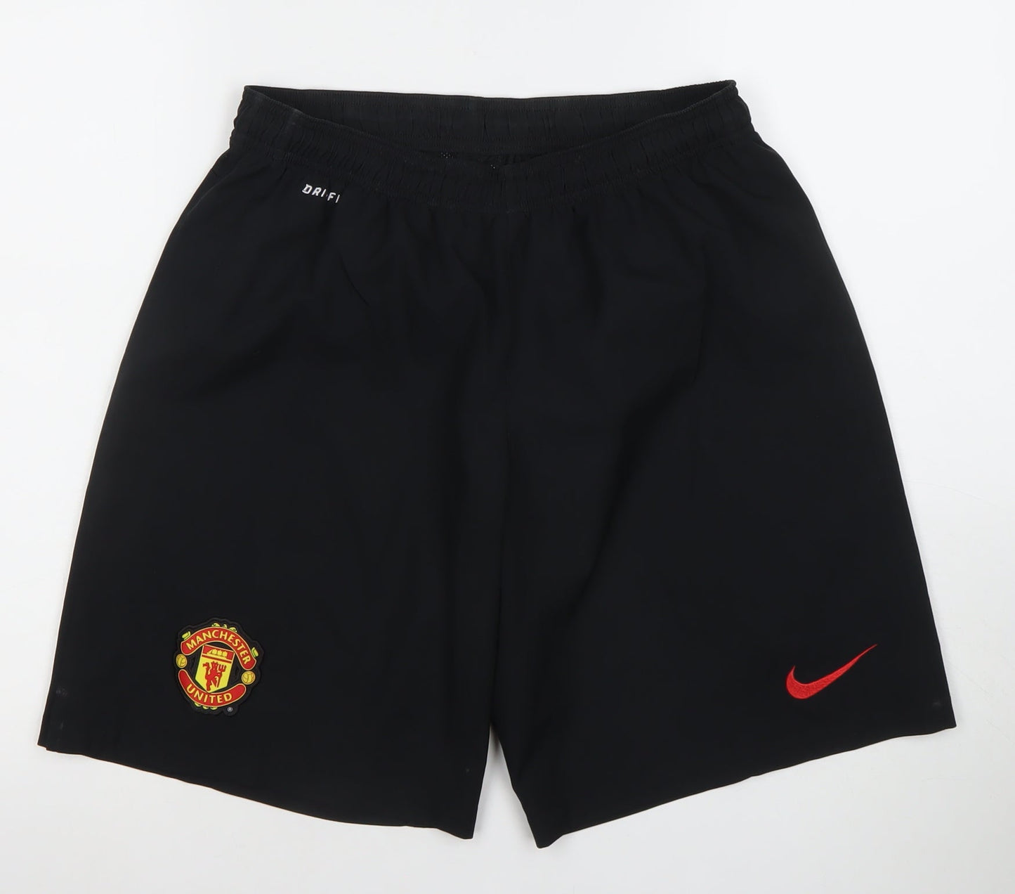 Nike Men’s Black Manchester United Dri-Fit Athletic Shorts Size L