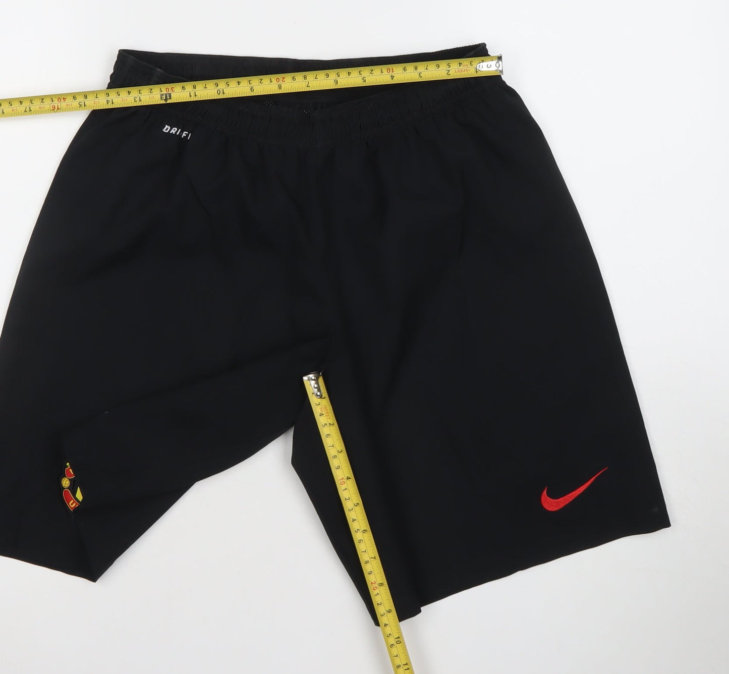 Nike Men’s Black Manchester United Dri-Fit Athletic Shorts Size L
